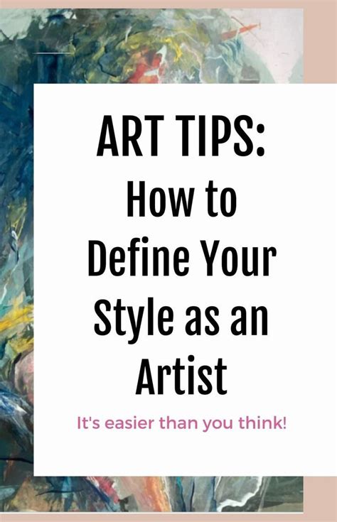 <h4>Tips for Artists</h4>
