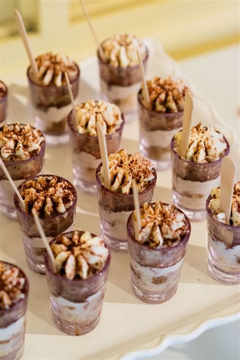 tiramisu dessert shooters