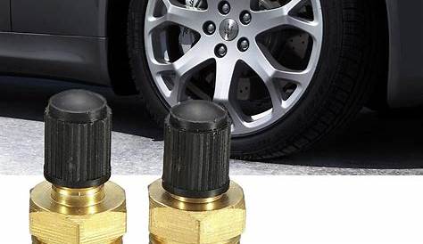 Tire Filler Valve Universal Towing Assist Air Ride Suspension Control Single