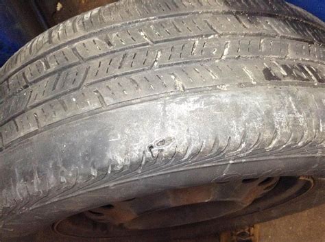 Tire Damage Signs