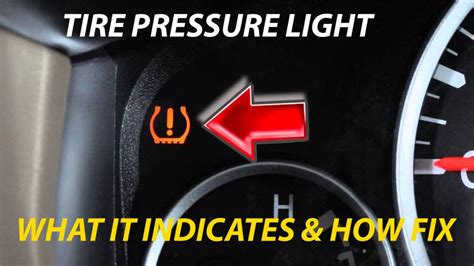 Tire Indicator Light Sensor