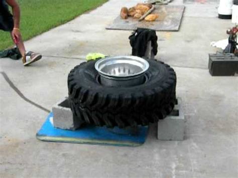 Tire Mounting With Ether