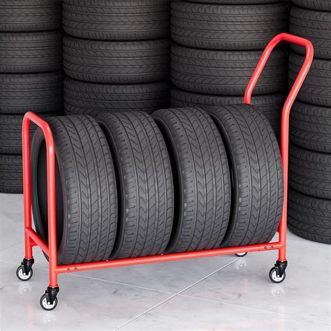 Tire Rack Cart
