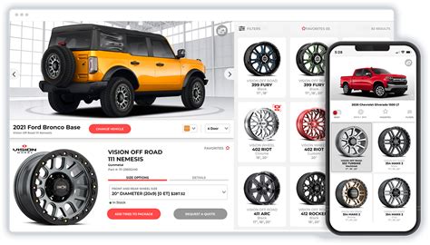 Tire Visualizer On Vehicle