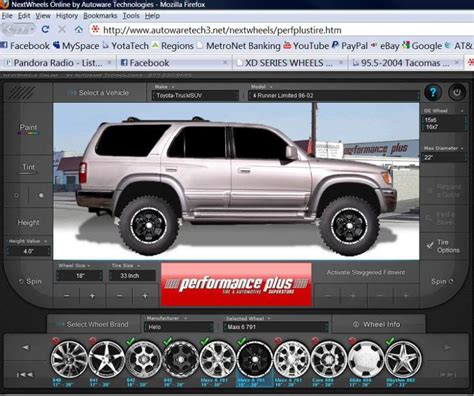 Tire Wheel Visualizer