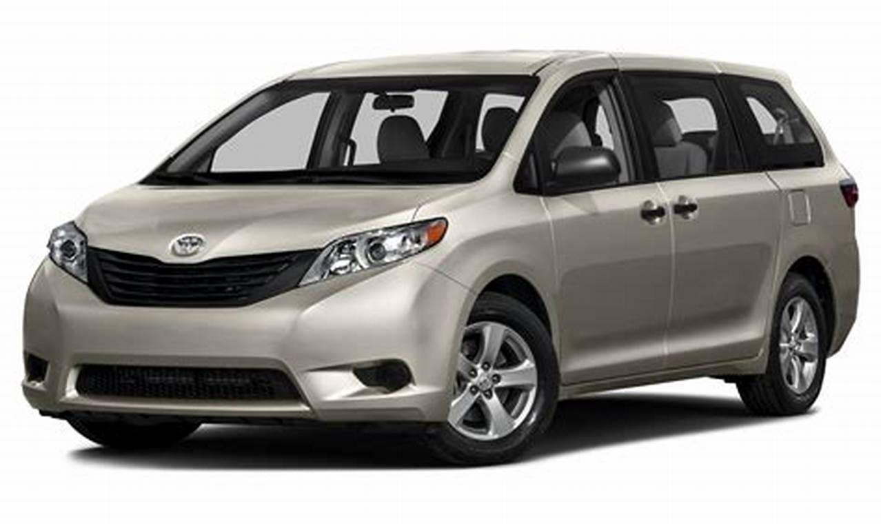 tires for toyota sienna 2017
