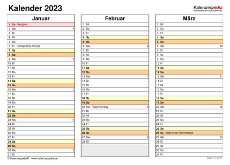 tischkalender 2023 kostenlos ausdrucken