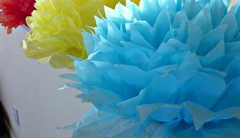 Tissue Paper Flowers Decoration Ideas DIYs Party Table Centerpiece s