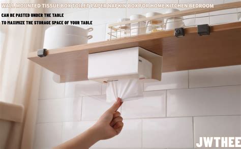 Tissue Box Holder Mounted