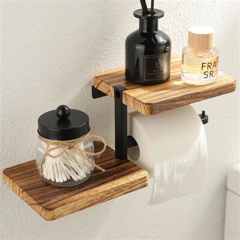 Tissue Holder With Shelf