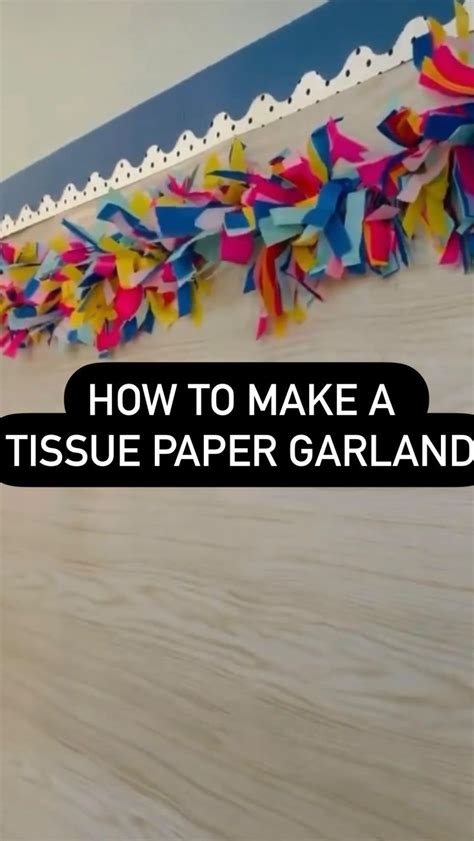 Tissue Paper Border