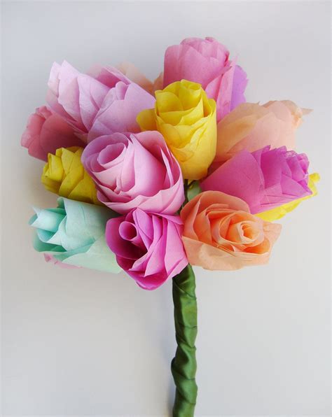 Tissue Paper Bouquet