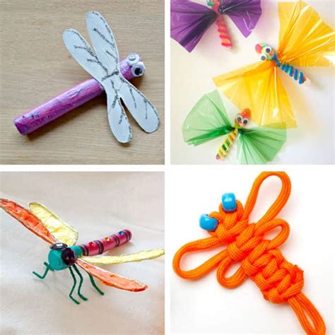 Tissue Paper Dragonfly Craft