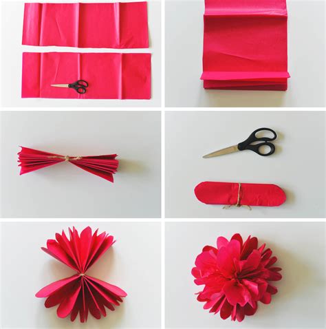 Tissue Paper Flowers Diy Small