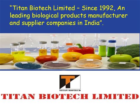 titan biotech price list