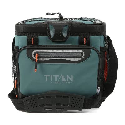 Titan Deep Freeze Expandable Lunch Box with 2 Ice Walls Blue — Gainmart