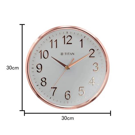 Titan Round Wall Clock