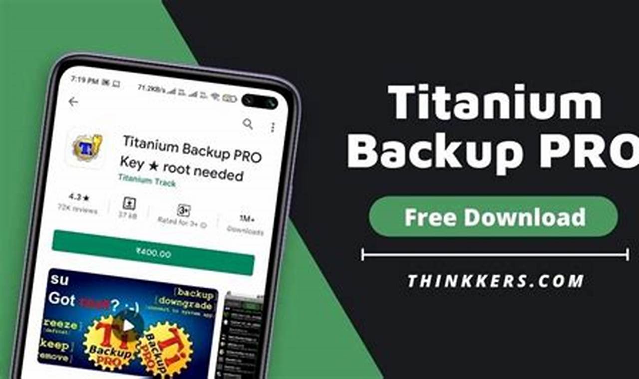 titanium backup pro apk