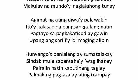 PILIPINISMO: "Sa mga Kababayan", circa March