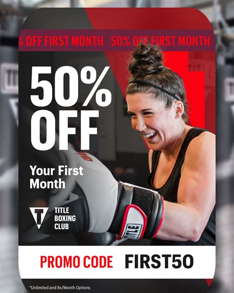 Title Boxing Club Promo Code