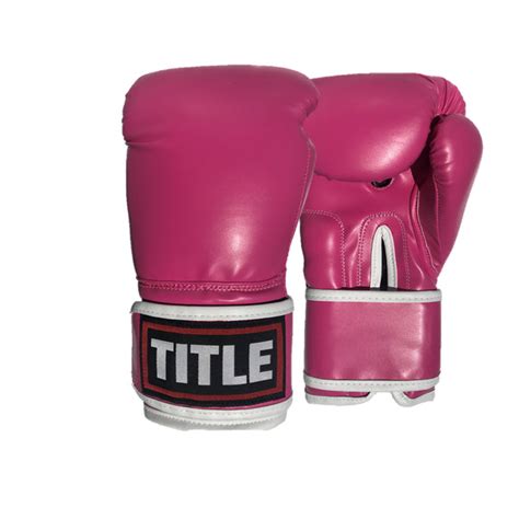 Title Boxing Gloves Pink