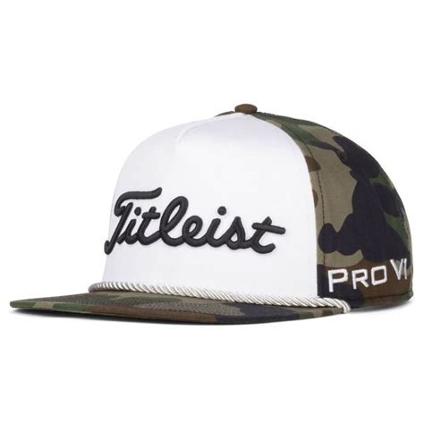 titleist flat bill hat