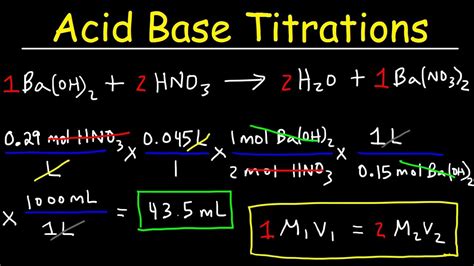 Titration Question Examples