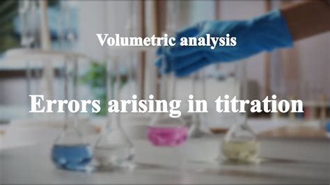 Titration Rinsing Errors