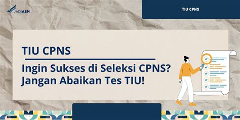 Ilustrasi TIU CPNS