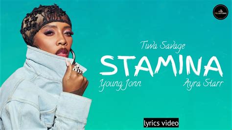 tiwa savage stamina lyrics