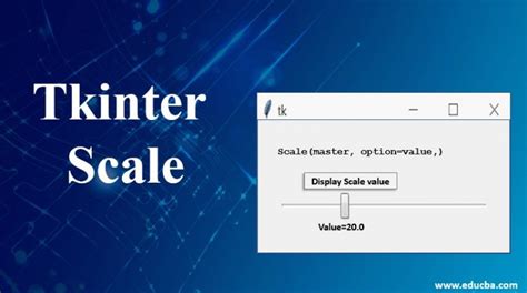 Tkinter Scale Example