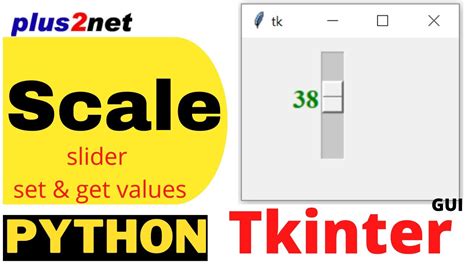 Tkinter Set Scale Value