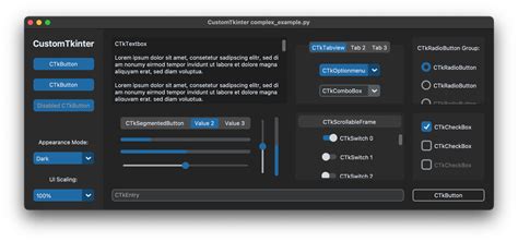 Tkinter Slider Documentation