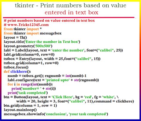 Tkinter Text Number Of Lines