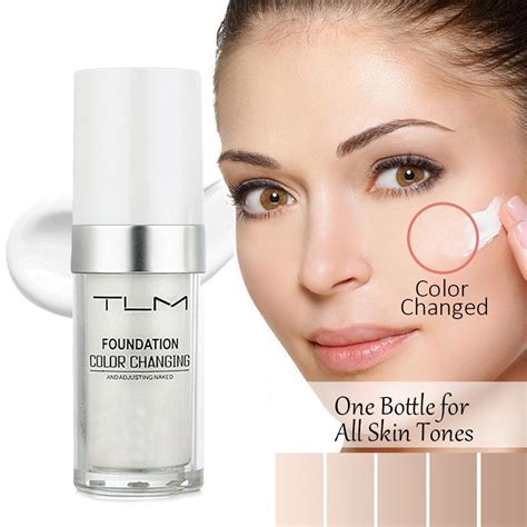 TLM Temperature Changing Skin Color Foundation Liquid Does Not Fade
