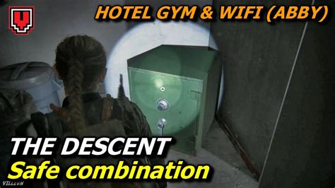 Tlou2 Hotel Safe Code Abby