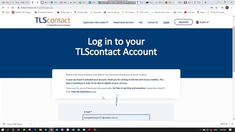 tls contact france log in
