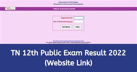 tn 12th public exam result 2023