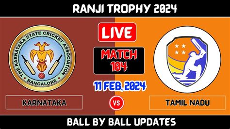 tn vs kar ranji trophy