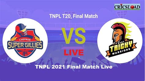 tnpl cricket match live today