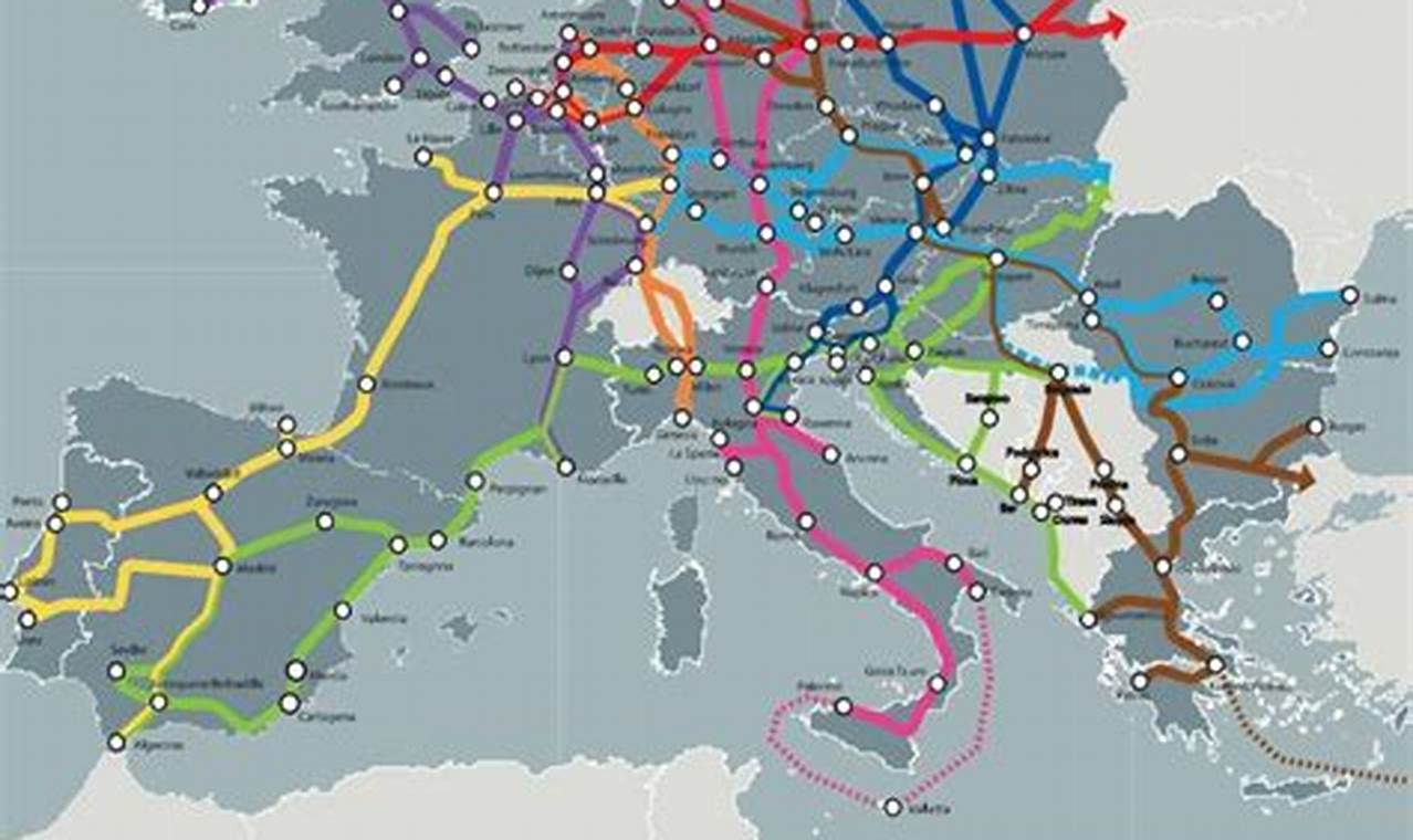 tnt european road network