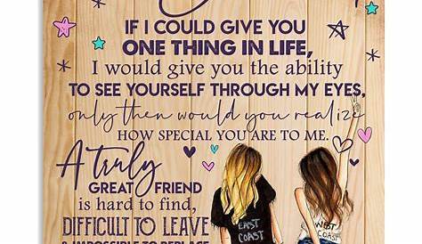 To My Bestie I Love You Because I Know No Matter What Happes You Wil