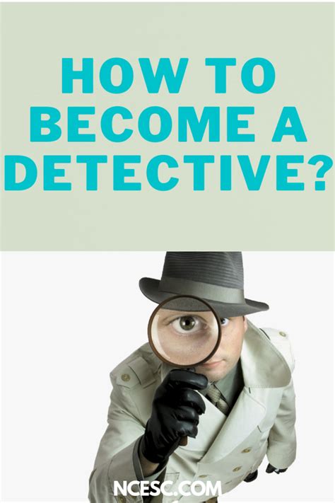 to becoming a detective