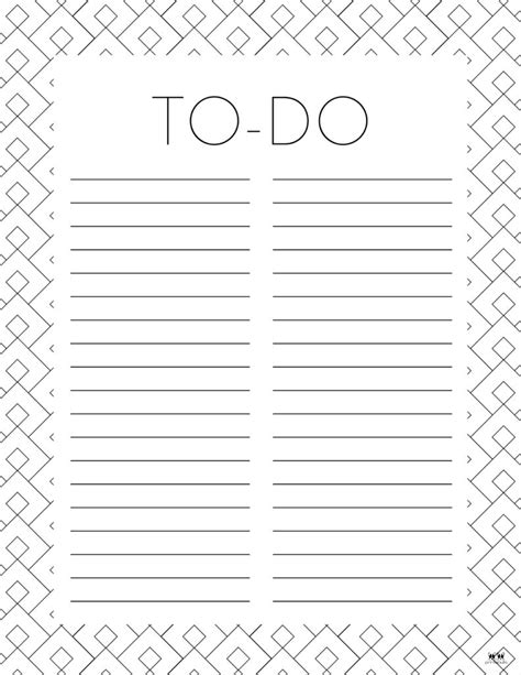 To Do Printables