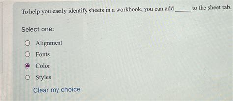 To Help You Easily Identify Sheets In A Workbook