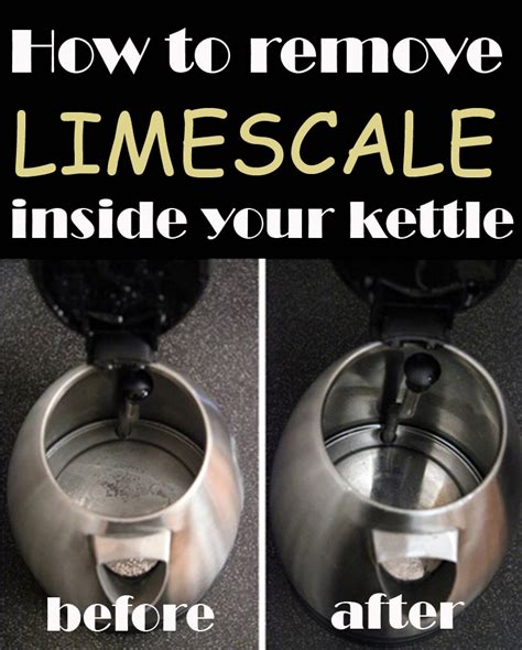 To Remove Limescale From A Kettle