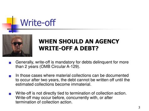 to write off a debt meaning