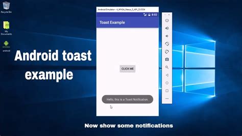 Toast Android Studio Example