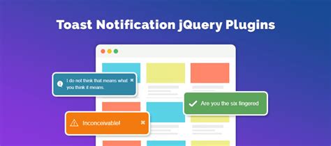 toast message example in jquery