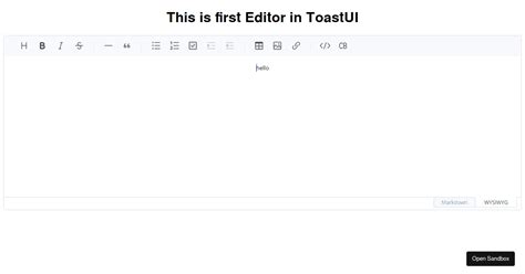 Toast Ui Image Editor React